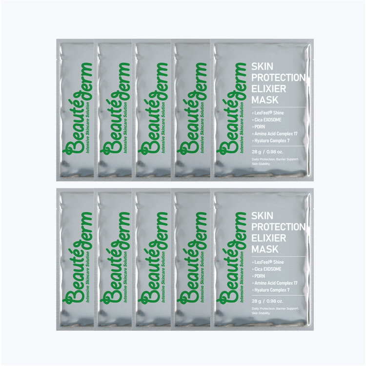[BEAUTÉDERM] SKIN PROTECTION ELIXIR MASK 面膜 28g × 10片