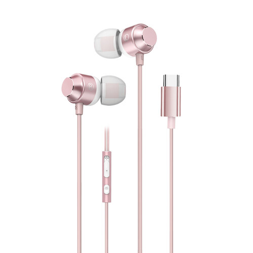 韩际新世界网上免税店-ACTTO-USB-[ACTTO] NEWEST TYPE C EARPHONES 耳机 粉色
