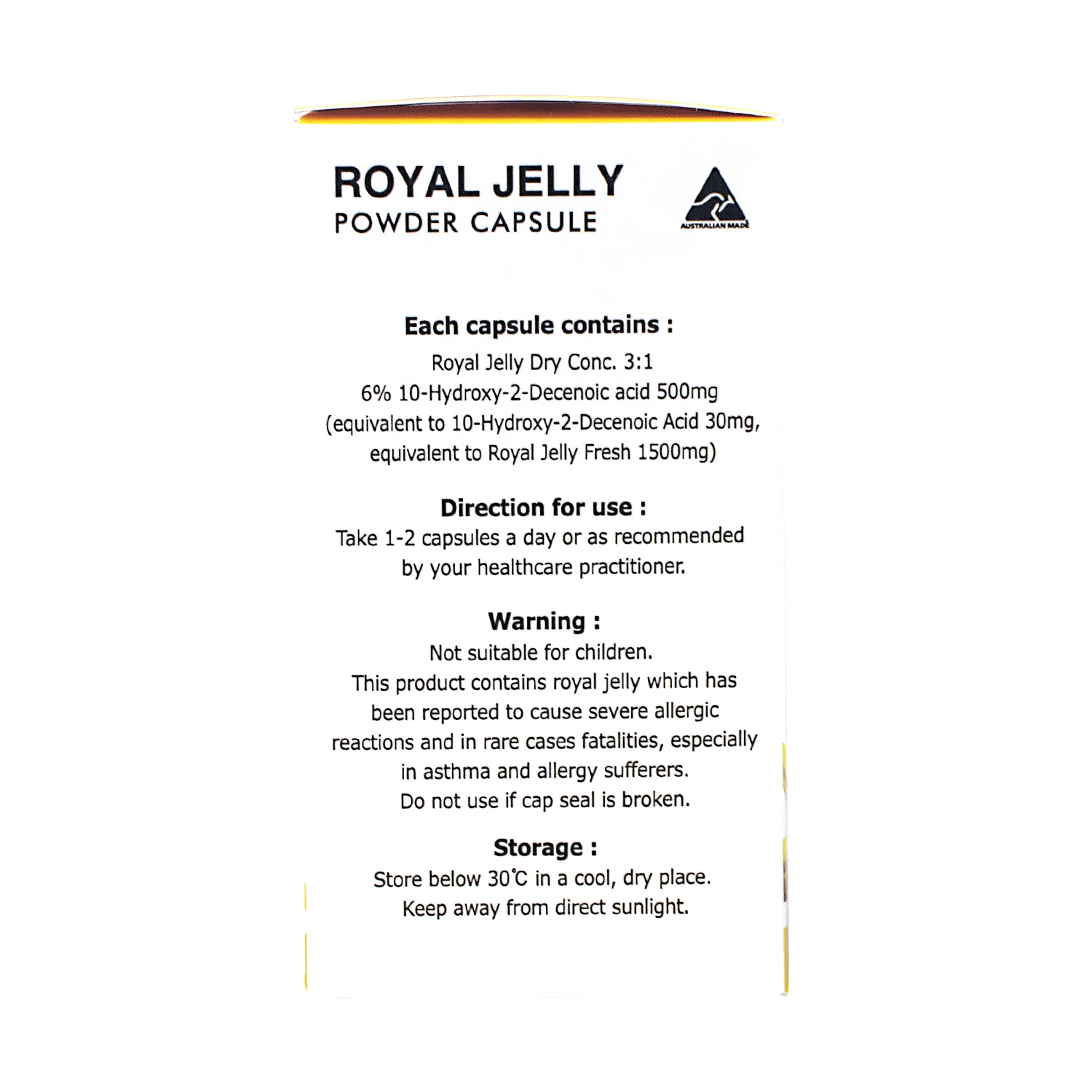 신세계인터넷면세점-마더네스트-로얄젤리 파우더 캡슐 500mg (90캡슐*2세트, 3개월분)