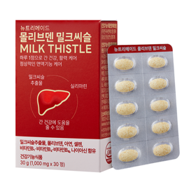 뉴트리메이드 몰리브덴 밀크씨슬 30정