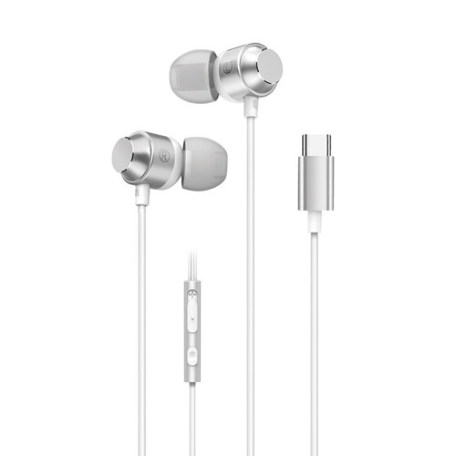 韩际新世界网上免税店-ACTTO-USB-[ACTTO] NEWEST TYPE C EARPHONES 耳机 银色