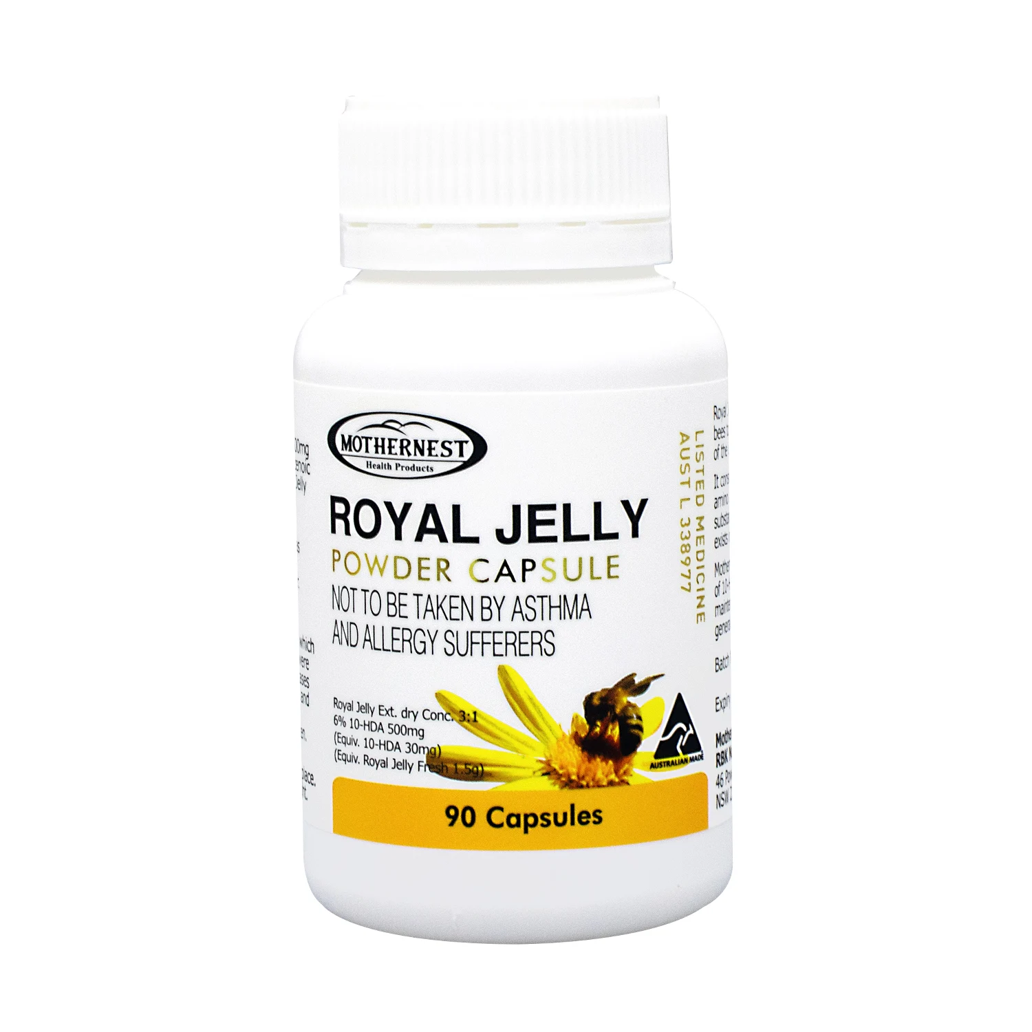 신세계인터넷면세점-마더네스트-로얄젤리 파우더 캡슐 500mg (90캡슐*2세트, 3개월분)