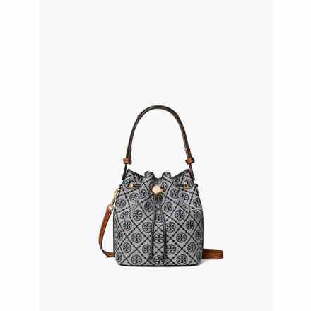 T Monogram Bucket Bag