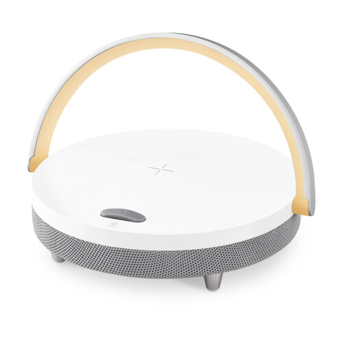 [ACTTO] REVE QUICK WIRELESS CHARGER & LED BLUETOOTH SPEAKER 蓝牙音响 白色