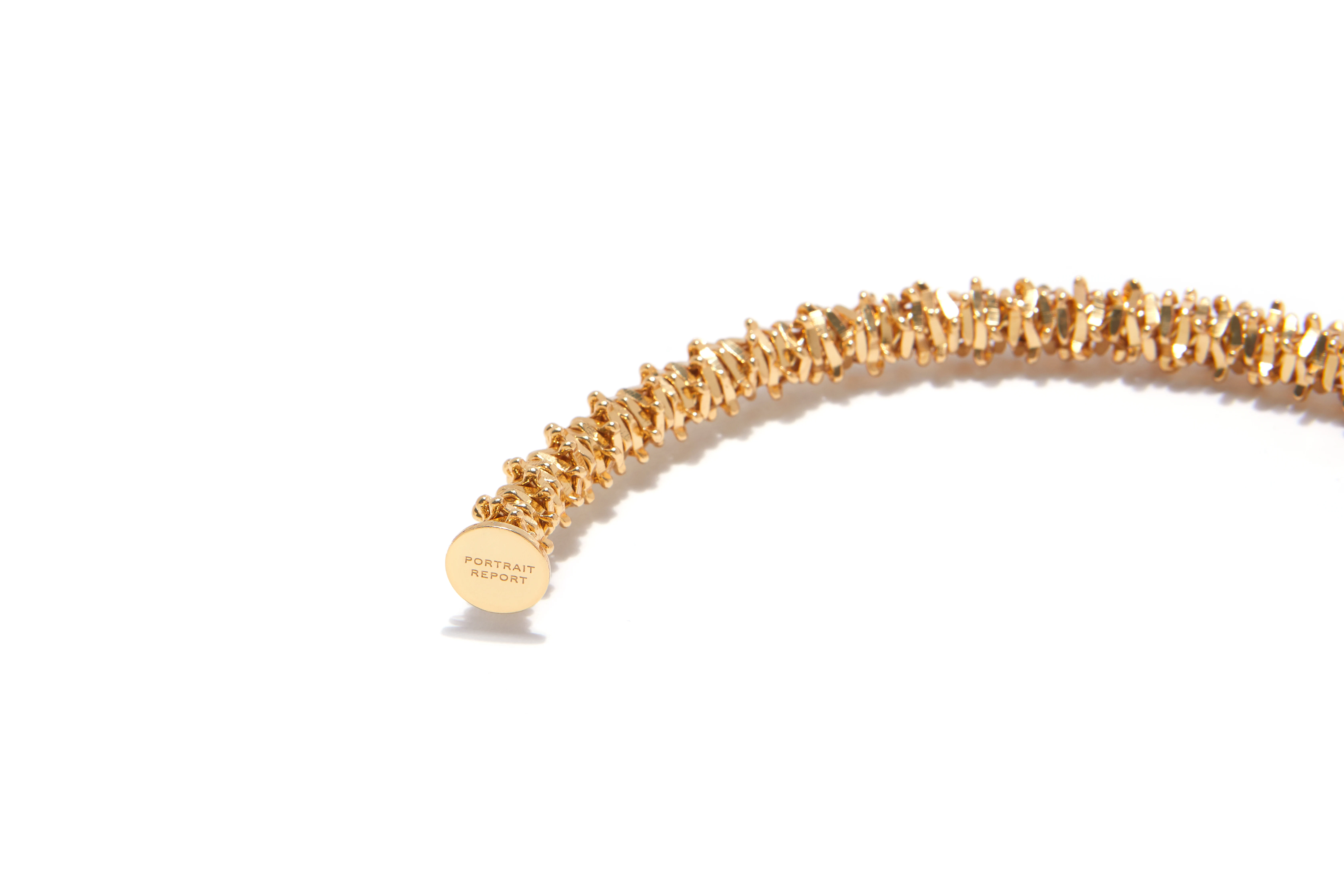 신세계인터넷면세점-포트레이트리포트-necklace-Broken Statue Open Ring Necklace GOLD