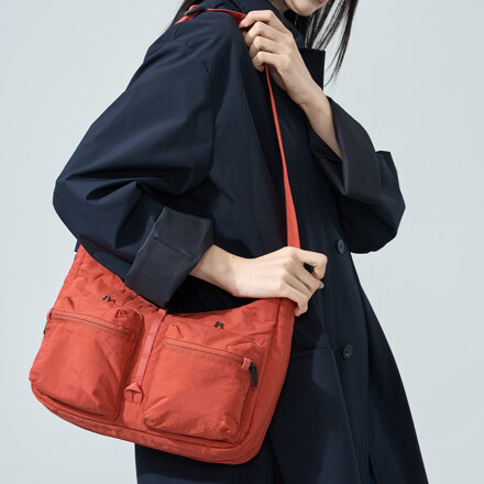 Brandon Safe Plus Crossbody Bag Deep Orange 斜挎包