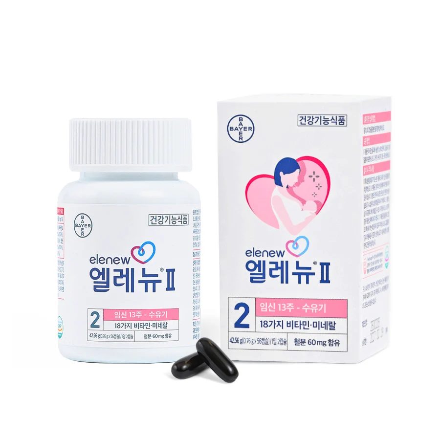 신세계인터넷면세점-바이엘-엘레뉴 2단계 (56캡슐)