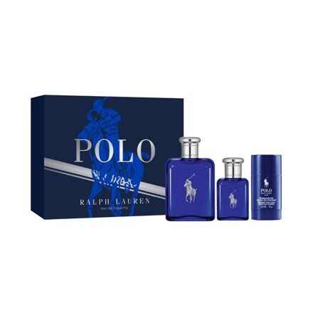 폴로 Blue EDT 트리오 향수 세트 125ml+40ml+75g