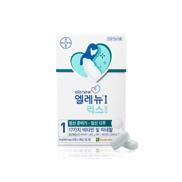 신세계인터넷면세점-바이엘-엘레뉴 1단계 럭스 (60정)