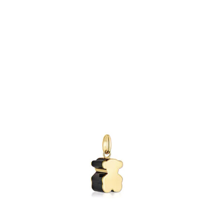 TOUS 1950 GoldBear Onyx Pendant