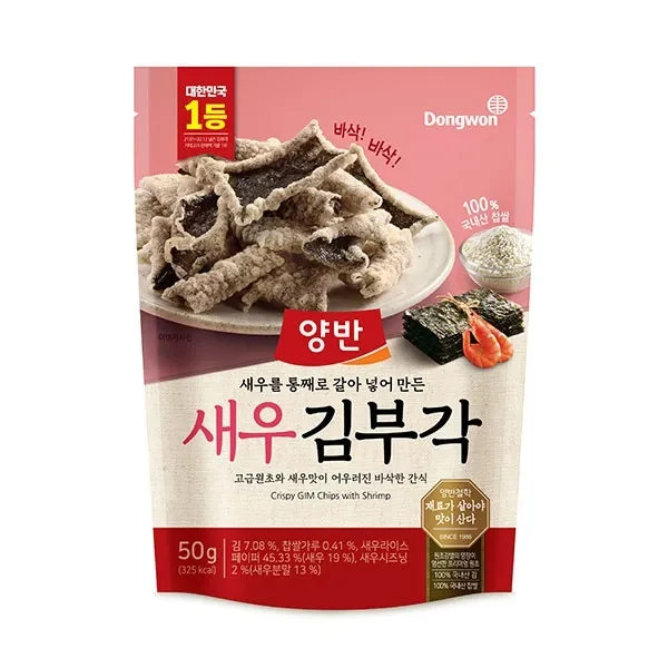 신세계인터넷면세점-동원에프앤비-양반 새우김부각 50g
