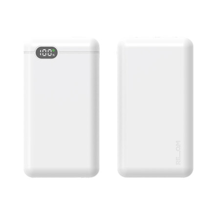 20W 고속충전 LCD잔량표시 20000mAh  화이트