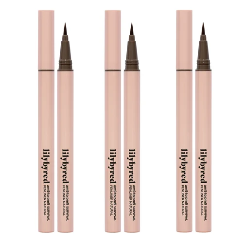 [新世界独家] 9 to 9 Survival Pen Liner Natural No. 2 3 SET