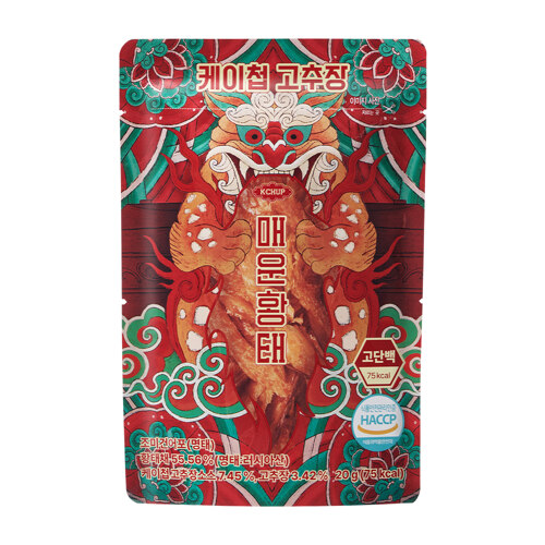 [Ketchup] Gochujang Spicy Dried Pollack (5 pcs)（辣椒酱辣明太鱼干·5包）