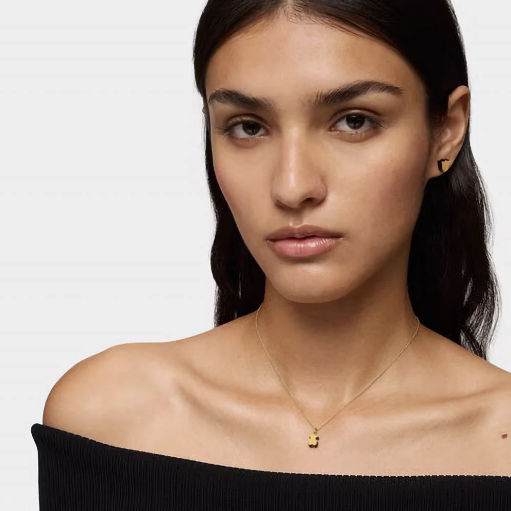 신세계인터넷면세점-토스-necklace-TOUS 1950 GoldBear Onyx Pendant