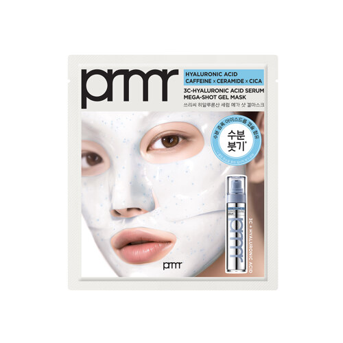 3C HYALURONIC ACID SERUM MEGA SHOT GEL MASK SET 36G×5 凝胶面膜