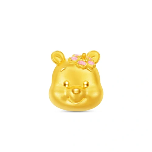 [Disney] 24K Gold Winnie the Pooh Charm (38388)