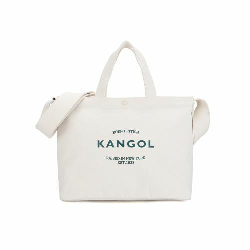 韩际新世界网上免税店-KANGOL-男士箱包-Bio Canvas Logo Tote Bag 3905 Ivory 手提包