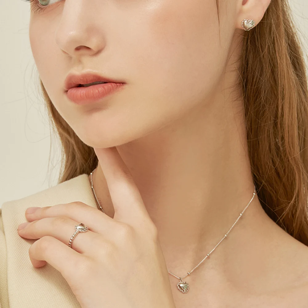 신세계인터넷면세점-누누핑거스-necklace-파우파우 미니 컬랙션 2종 세트 (이어링, 네크리스)