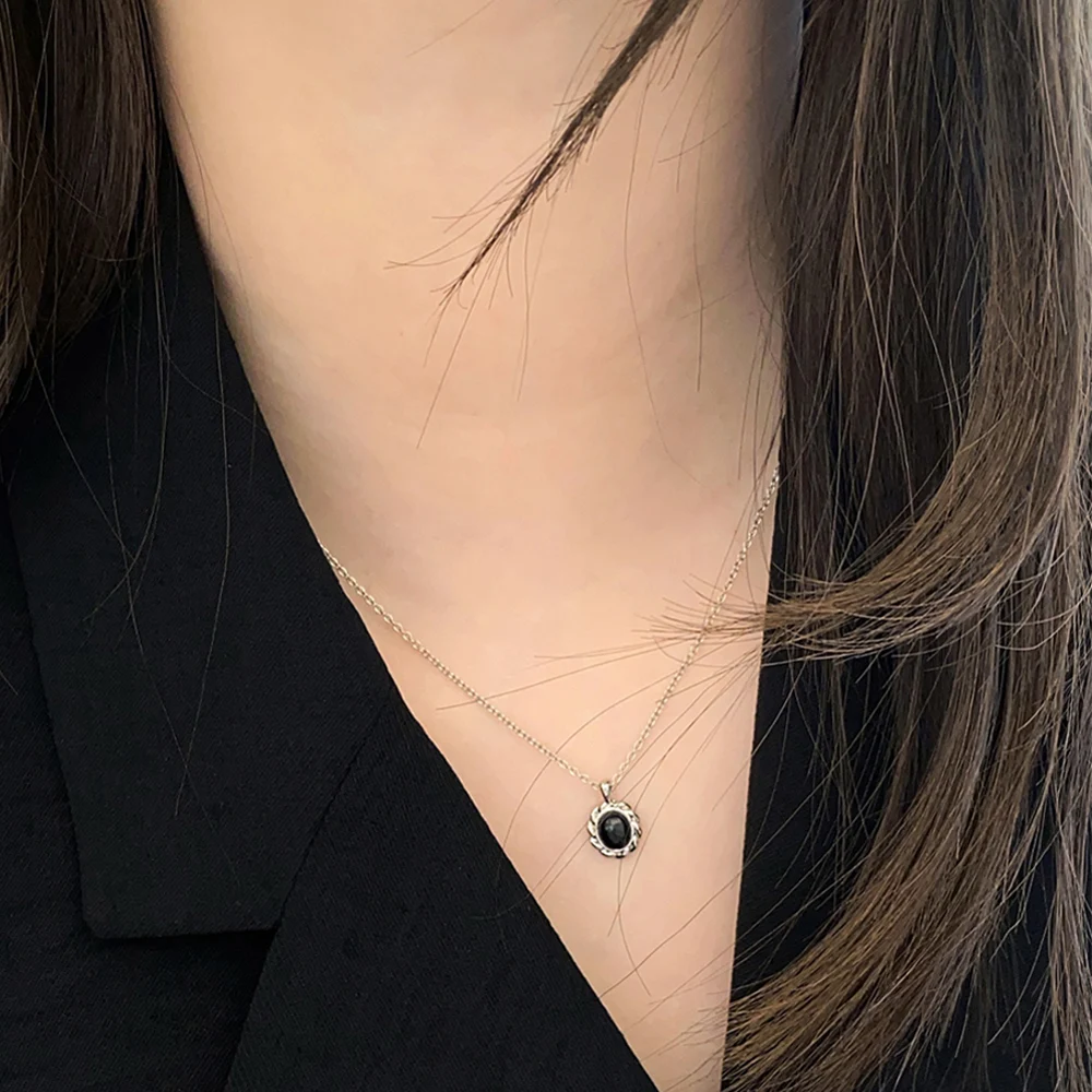 신세계인터넷면세점-누누핑거스-necklace-오닉스 웨이브 네크리스 (목걸이) *천연원석