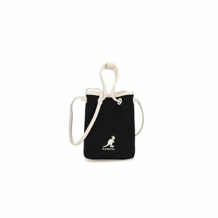 韩际新世界网上免税店-KANGOL-休闲箱包-Duo Canvas Mini Cross Bag II 3911 Cream 手提包