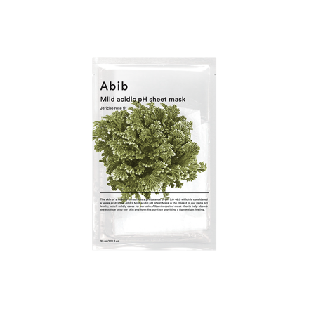 Mild acidic Ph sheet mask Jericho rose Fit_10EA 面膜