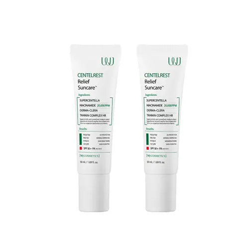 CENTELLEST RELIEF SUN CARE 50ML 两件套