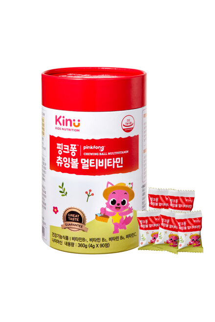 GNC 핑크퐁 츄잉볼 멀티비타민(4g*90정)