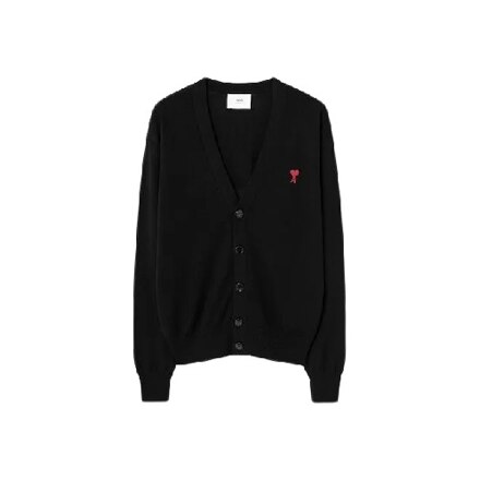 (UNISEX) RED ADC CARDIGAN. BFHKC111.KN0025 (BLACK)