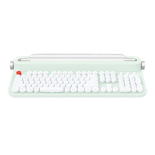 韩际新世界网上免税店-ACTTO-USB-[ACTTO] RETRO WIRELESS KEYBOARD W505 键盘 mint