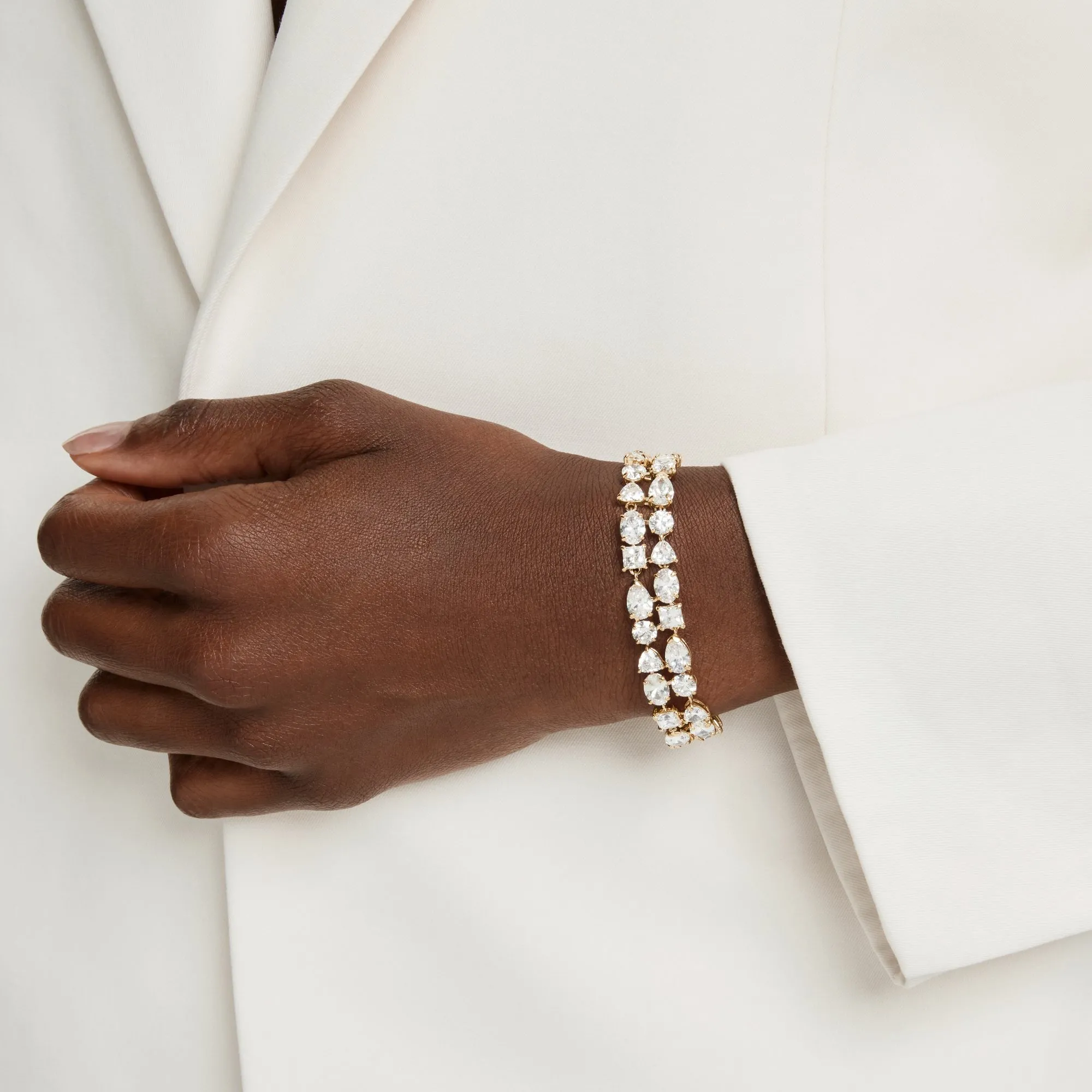 신세계인터넷면세점-스와로브스키-bracelet-MESMERA:BRACELET DB WHITE/GOS M