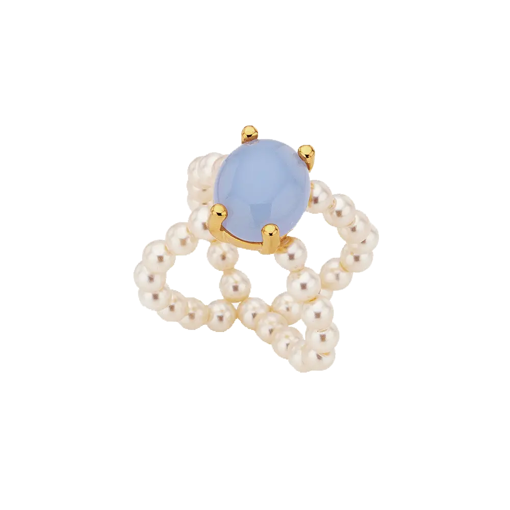 신세계인터넷면세점-영리영리-ring-Nonna pearl ring, LAKE BLUE