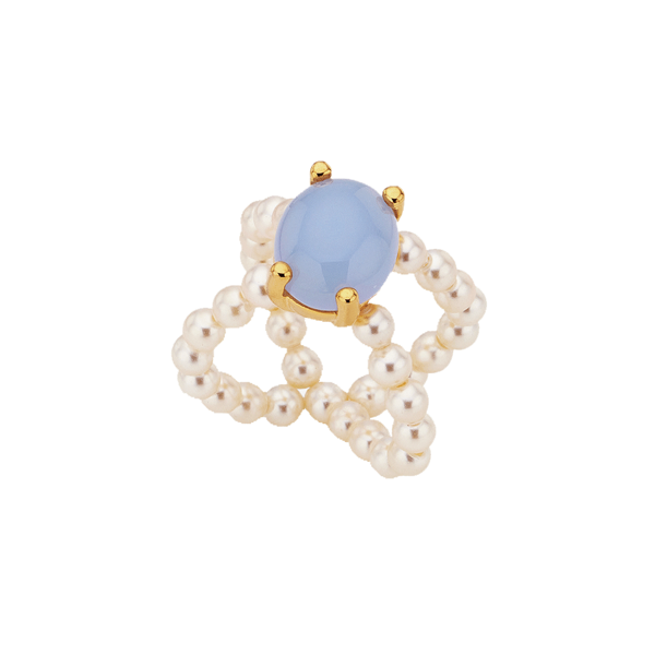 신세계인터넷면세점-영리영리-ring-Nonna pearl ring, LAKE BLUE