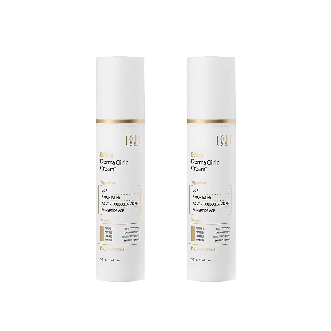 신세계인터넷면세점-더블유제이코스메틱-FacialCare-EGFon 더마 클리닉 크림 50ml 듀오