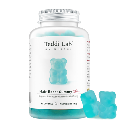 Hair Boost Gummies Plus (60 gummies) 美发软糖 (Hair Gummies)