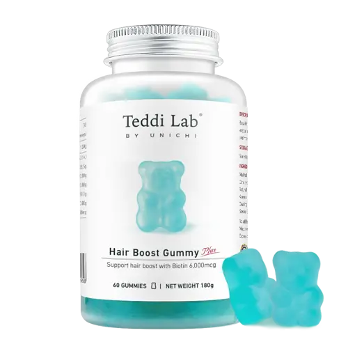 Hair Boost Gummies Plus (60 gummies) 美发软糖 (Hair Gummies)