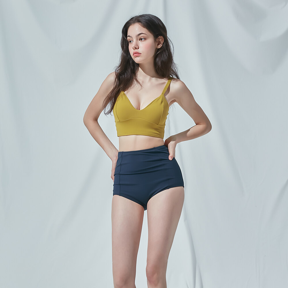 에리카 하이웨스트 비키니 올리브