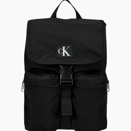Women's CKJ City Nylon Backpack_BLACK (背包)