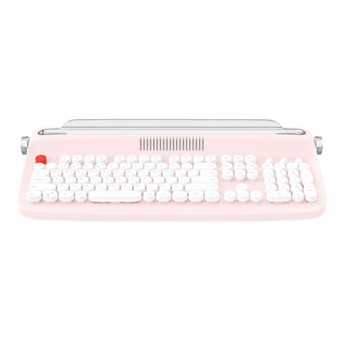 韩际新世界网上免税店-ACTTO-USB-[ACTTO] RETRO WIRELESS KEYBOARD W503 键盘 粉色