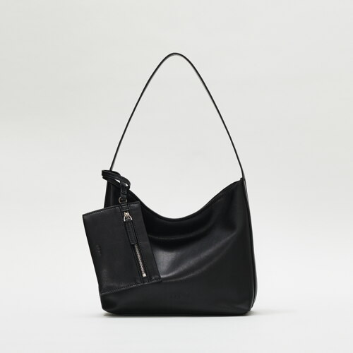 Mini Pulpy hobo bag Black