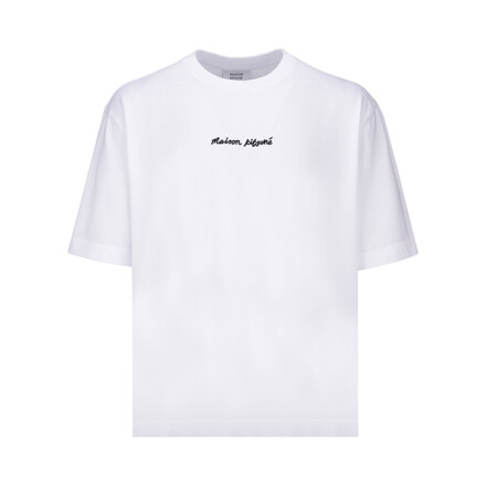 MAISON KITSUNE EMBROIDERY OVERSIZE TEE-SHIRT,,,