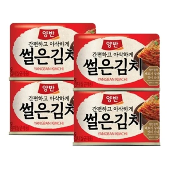 신세계인터넷면세점-동원에프앤비-양반 캔김치  (160g*4개)
