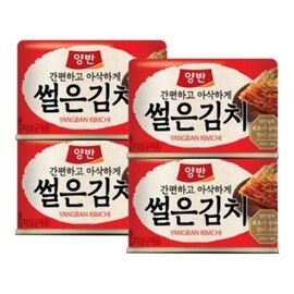 양반 캔김치  (160g*4개)