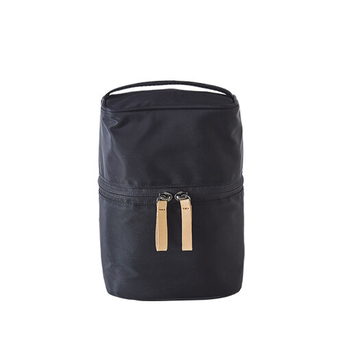 VERTICAL MAKE -UP BOX (Black(/Pink)