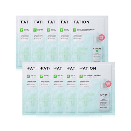 Nosca9 Trouble Serum Mask Pack (10 Sheets) (面膜)