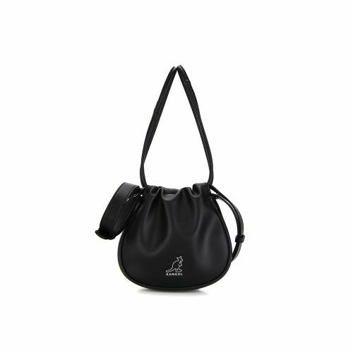 韩际新世界网上免税店-KANGOL-休闲箱包-Clam Mini Cross Bag 斜挎包 3247 BLACK