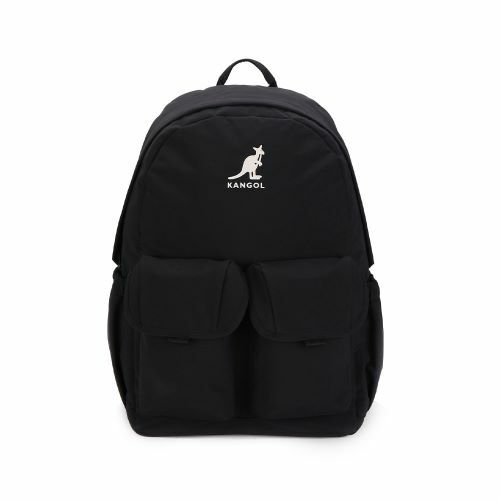 韩际新世界网上免税店-KANGOL-休闲箱包-Essential Ⅱ Pocket Backpack 双肩包 1434 BLACK