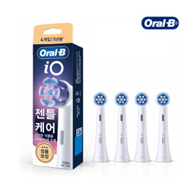 오랄비 iO 전동칫솔모 부드러운 잇몸 케어 4개입 (젠틀케어)