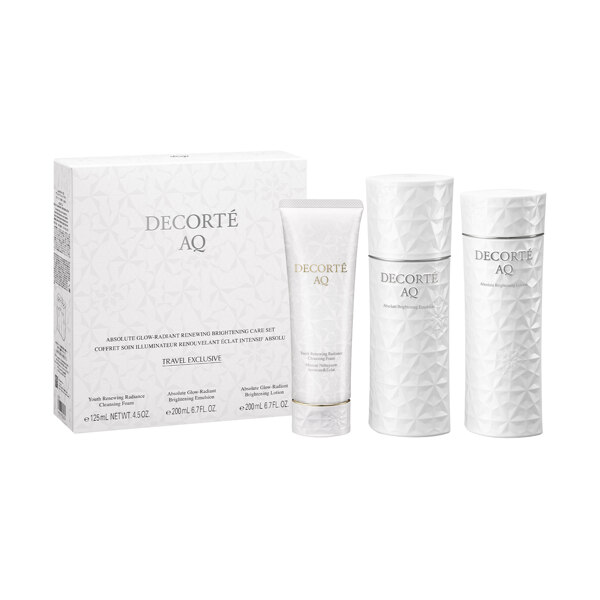 신세계인터넷면세점-데코르테-FacialCare-AQ ABSOLUTE GLOW-RADIANT RENEWING BRIGHTENING CARE SET