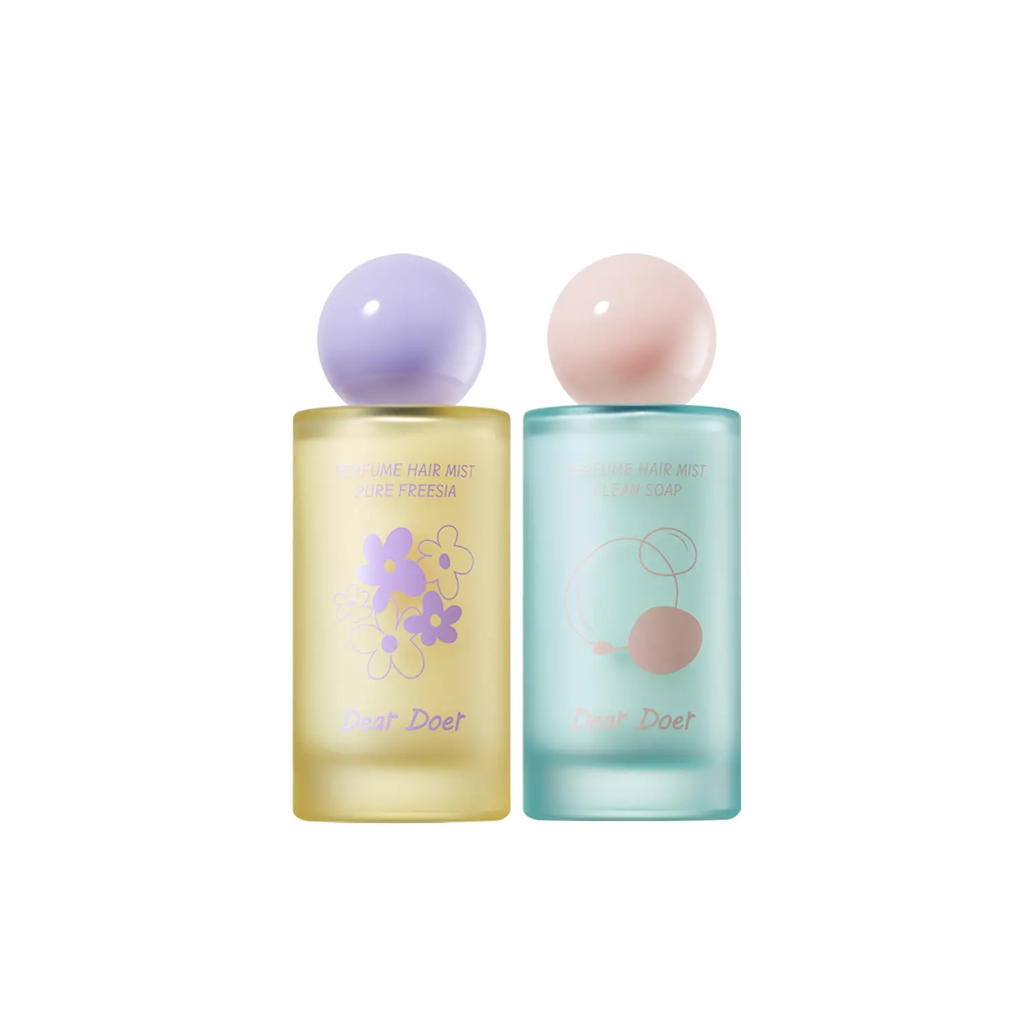 신세계인터넷면세점-디어도어-BodyCare-퍼퓸 헤어미스트 50ML 듀오 세트 (퓨어프리지아+클린 솝)